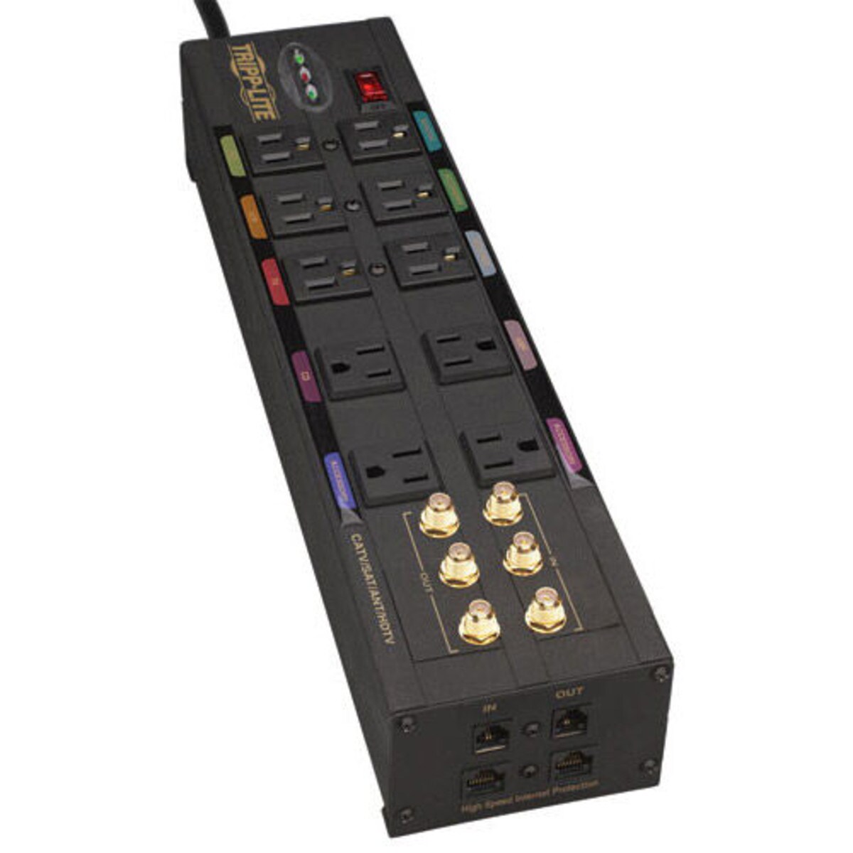 Tripp Lite HT10DBS Home Theater Surge Suppressor